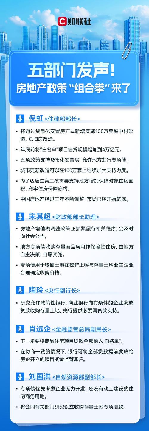 房地产政策“组合拳”公布，城中村改造或成去库存重要动力 专家预计市场将筑底企稳