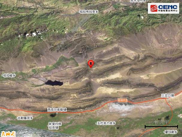 新疆阿克苏地区沙雅县发生3.7级地震 震源深度18千米