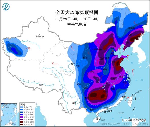 寒潮持续发威！北方多地最高温将跌破冰点 东北等地需防强降雪