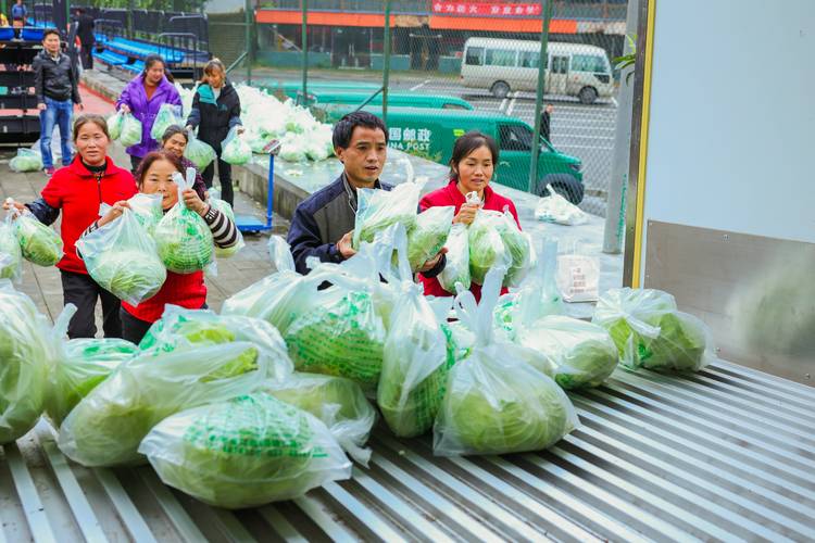 “土货”畅销全国！湖北孝昌县路畅产业兴