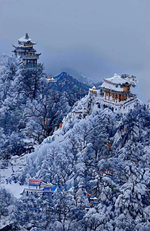 保康：雪后添美景，山城若仙境