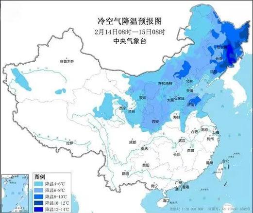 南方近日多阴雨，中东部气温波动“起起伏伏”