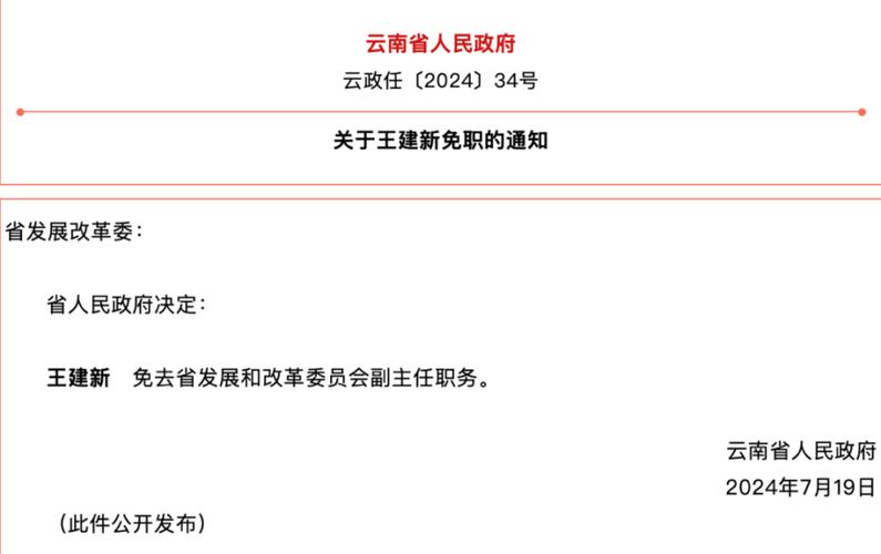 云南省发展和改革委员会原党组成员、副主任王建新被开除党籍和公职_1