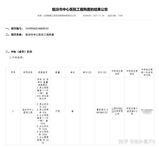 一套西服2200元，山西一三甲医院花近600万购置工服引争议，官方回应