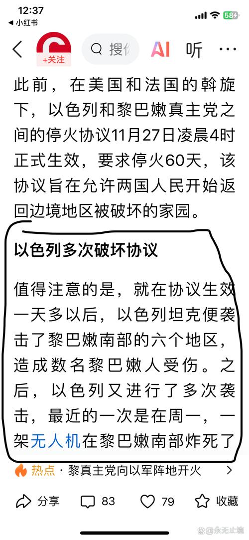 以军称两枚炮弹自黎巴嫩射向以色列境内 致6人重伤