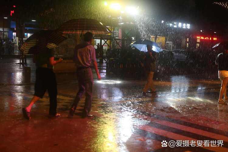 长宁地震灾区周四夜间起强降雨明显